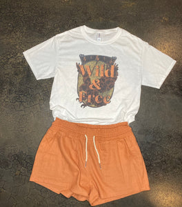 Wild & Free Tee | S -XL $22.95 | SRB